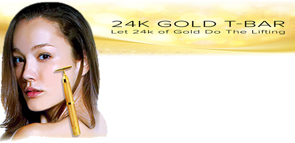 Gold bar massager